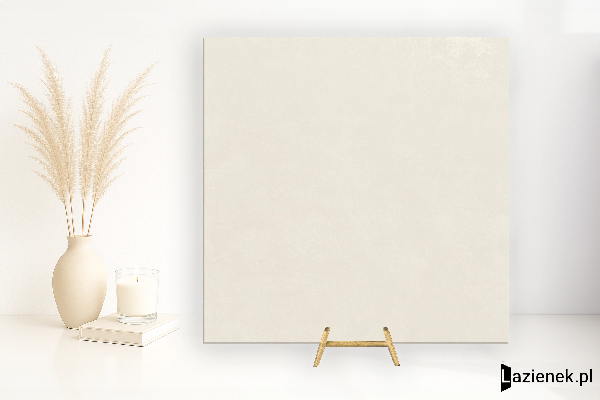 Casalgrande Padana Resina White połaczenie mat-poler 90x90 cm gr. 10 mm - płytka rektyfikowana/10990039